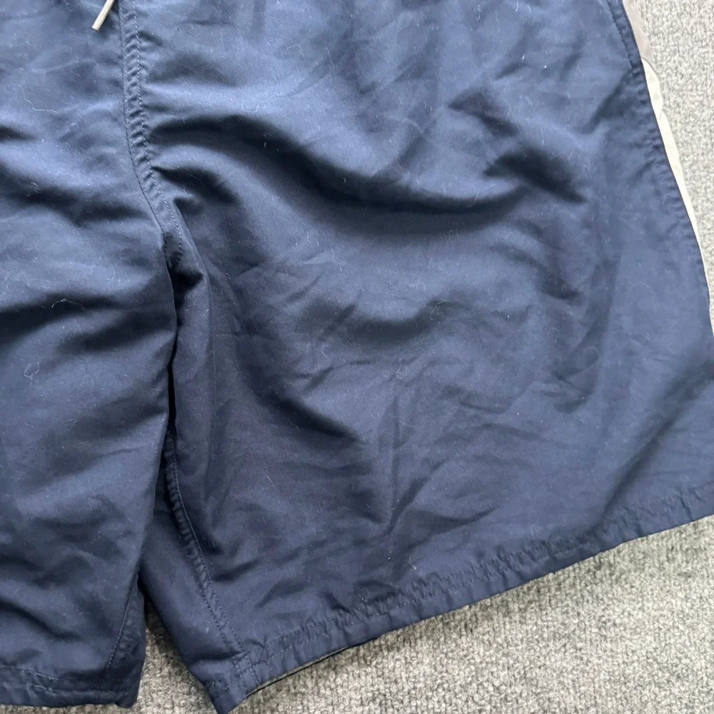Nike Mens XXL Navy Blue Colorblock Swim Trunks Mesh Lined NESS8512‎ SU25788